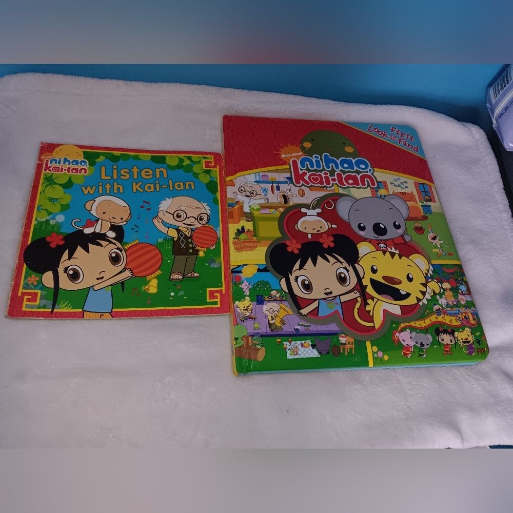 Nickelodeon Nihao, Kai-lan Reading Books Lot Of 2